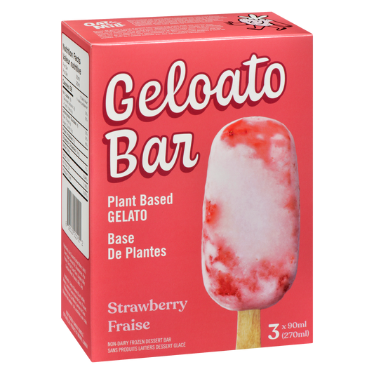 Oat and Mill Strawberry Geloato Bars