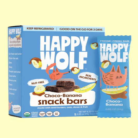 Happy Wolf Choco-Banana Bars