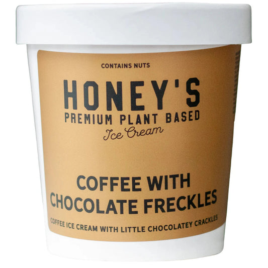 Honey’s Coffee with Chocolate Freckles Ice Cream