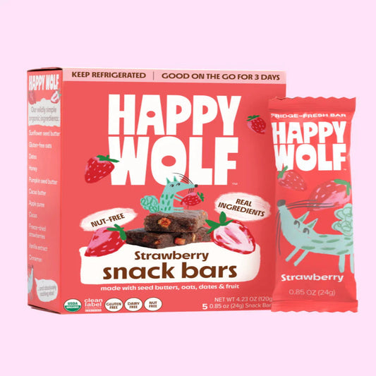 Happy Wolf Strawberry Bars