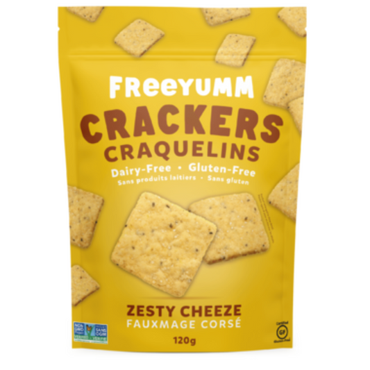 FreeYumm Zesty Cheeze Crackers