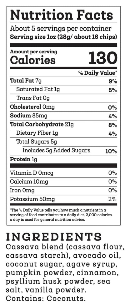 Siete Grain Free Churro Cinnamon Strips