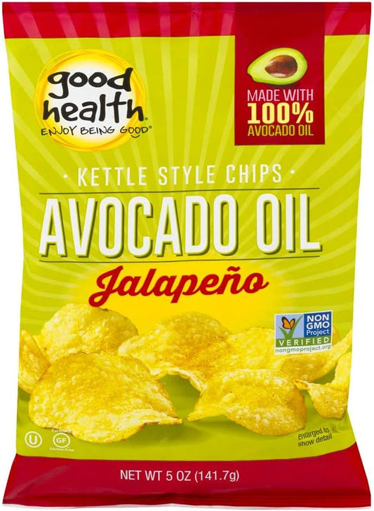 Good Health Avocado Oil Jalapeño Kettle Chips