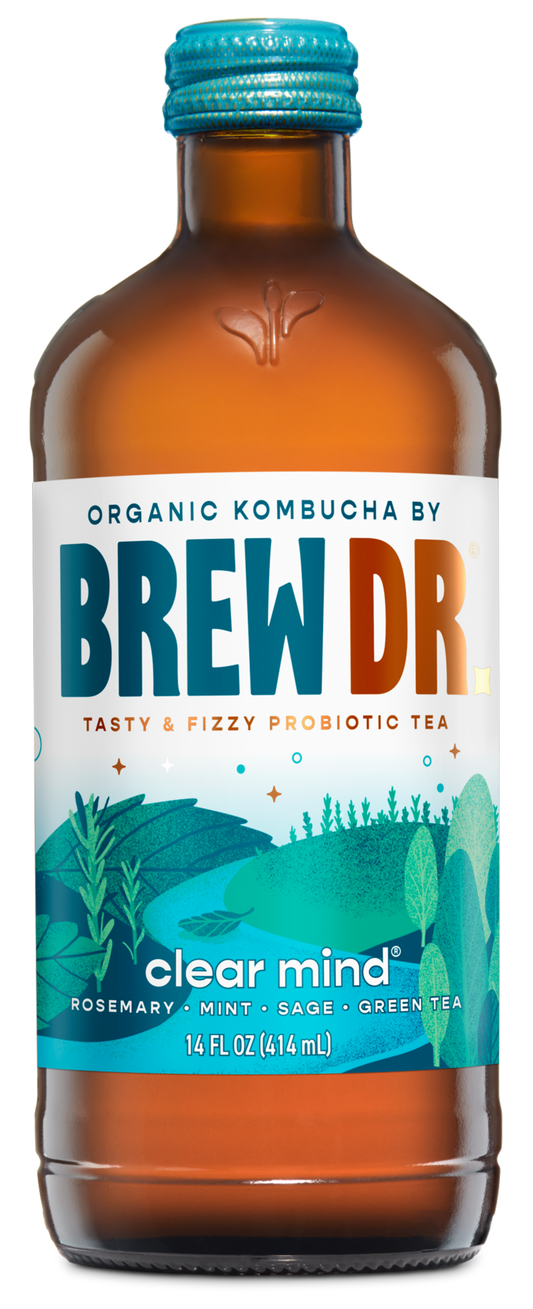 Brew Dr. Clear Mind Kombucha