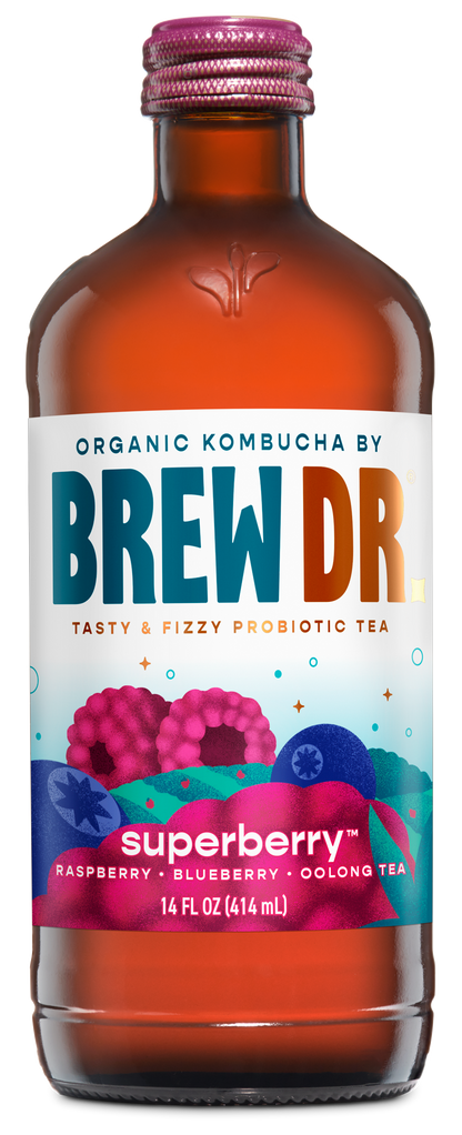 Brew Dr. Superberry Kombucha