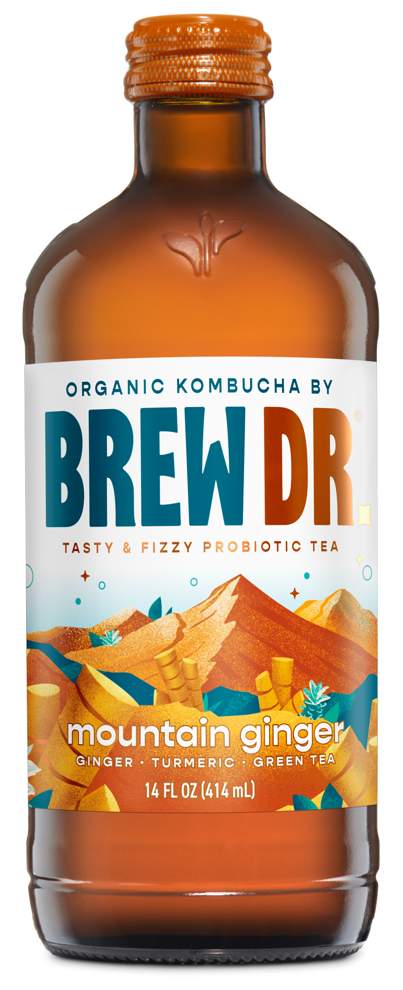 Brew Dr. Mountain Ginger Kombucha