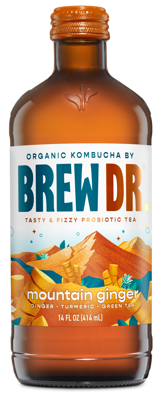 Brew Dr. Mountain Ginger Kombucha