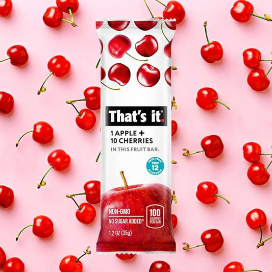 That's It Apple + Cherry Fruit Bar