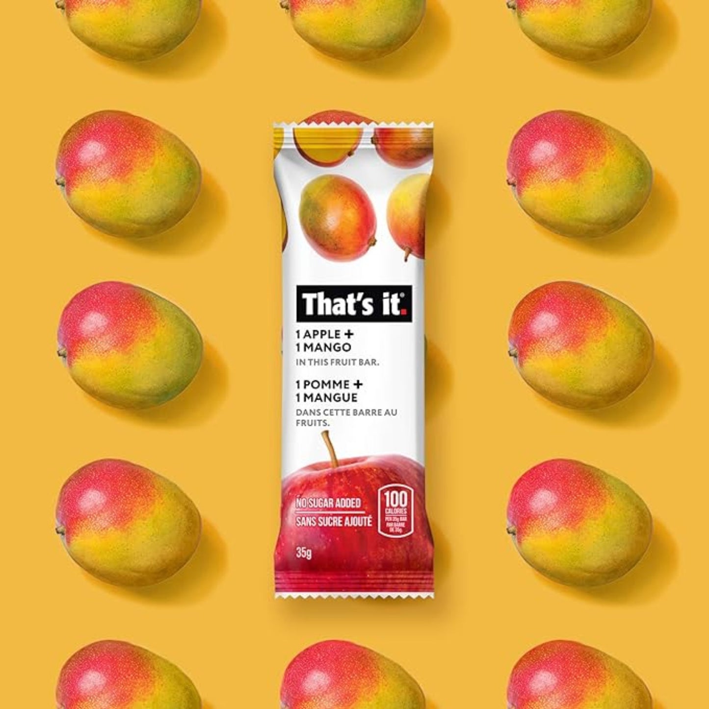 That's It Apple + Mango Fruit Bar