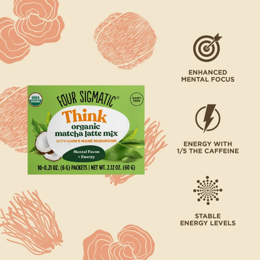 Four Sigmatic Think Matcha Latte Mix