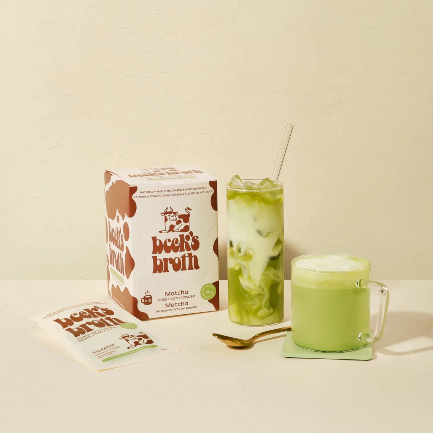 Beck's Broth Matcha