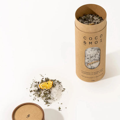 Coco et Moi Bath Salt Eucalyptus and Sweet Orange