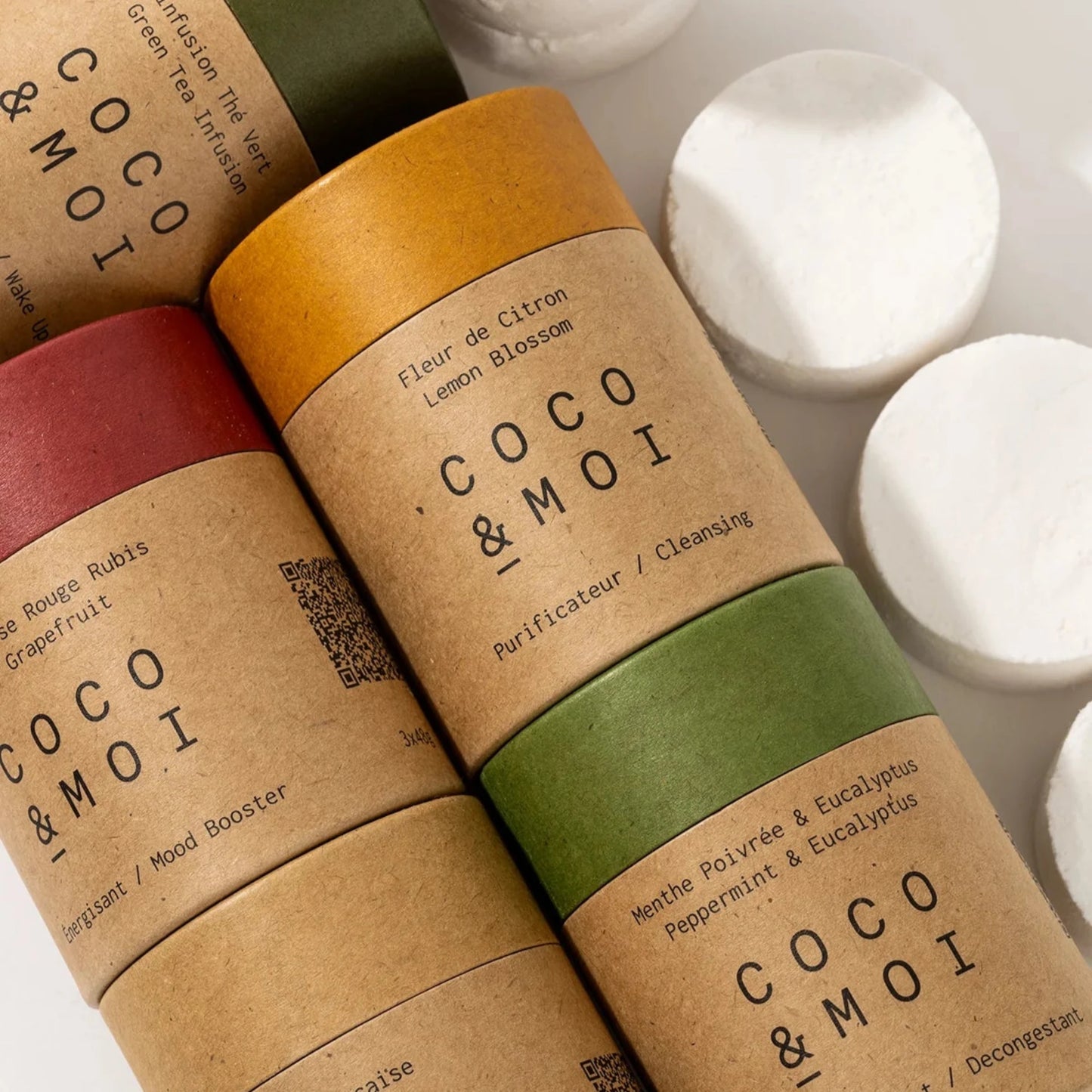 Coco et Moi Discovery Shower Steamers Set