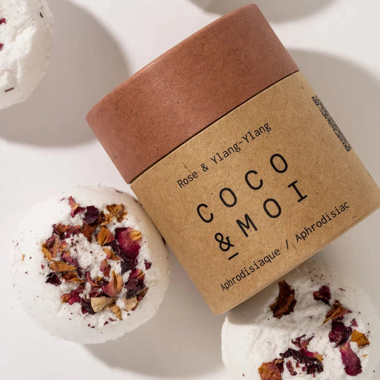 Coco et Moi Rose & Ylang Ylang Bath Bomb