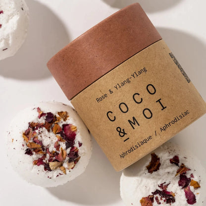 Coco et Moi Rose & Ylang Ylang Bath Bomb