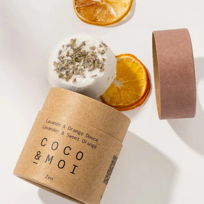 Coco et Moi Lavender & Sweet Orange Bath Bomb