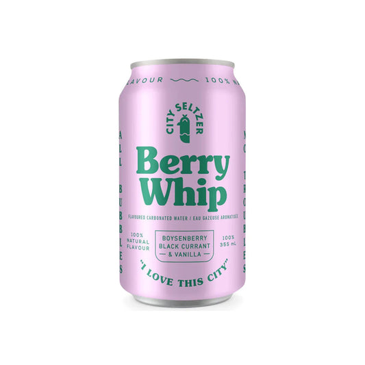 City Seltzer Berry Whip Carbonated Water