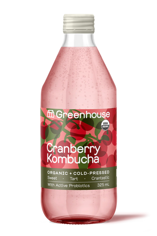 Greenhouse Juice Cranberry Kombucha