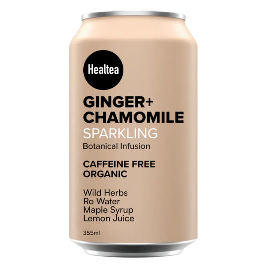 HealTea Ginger Chamomile Sparkling Water