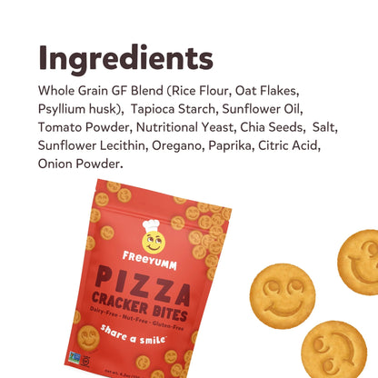 FreeYumm Pizza Cracker Bites