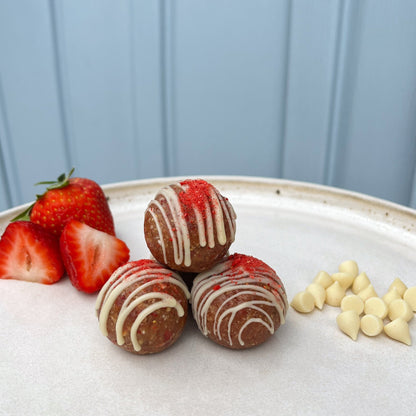 Sami's Strawberries and Cream Energy Balls