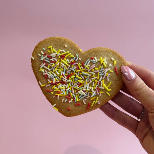 Molly's Heart-Shaped Sugar Cookie