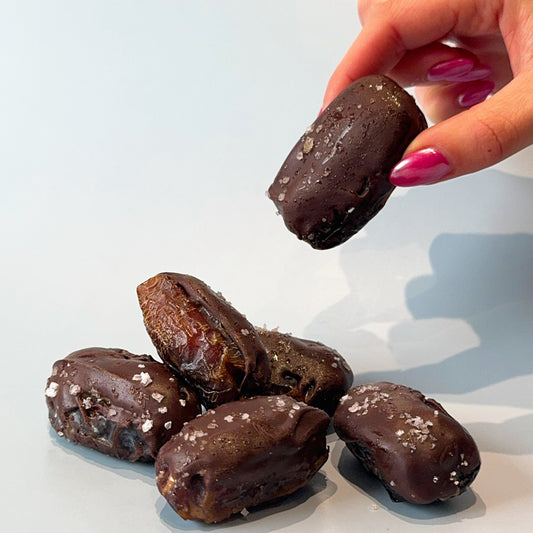 Molly's Chocolate Covered Almond Butter Dates