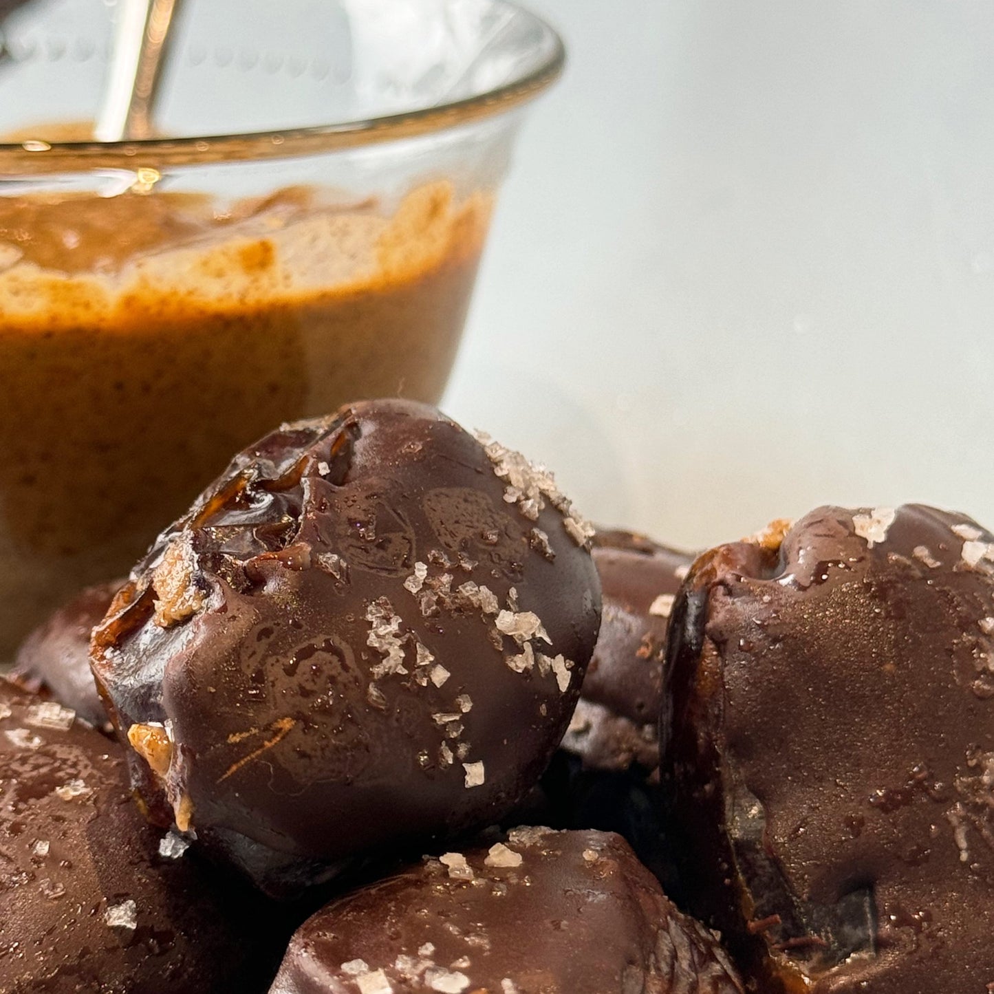 Molly's Chocolate Covered Almond Butter Dates