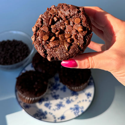 Molly's Chocolate Zucchini Muffins