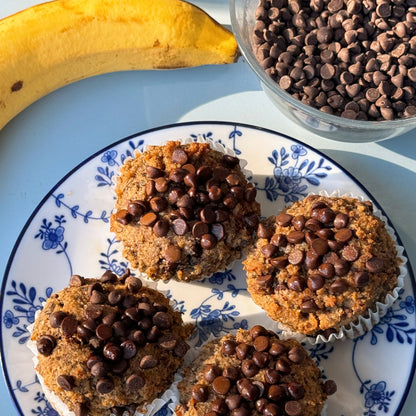 Molly's Banana Chocolate Chip Muffins