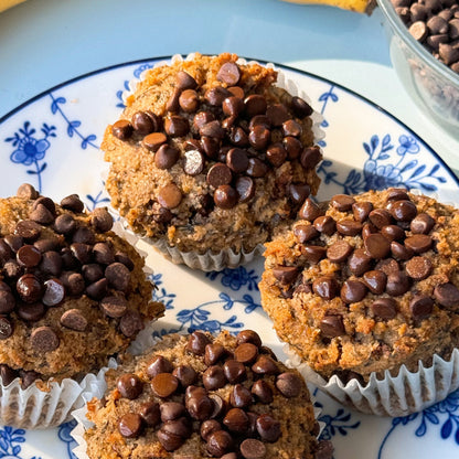 Molly's Banana Chocolate Chip Muffins