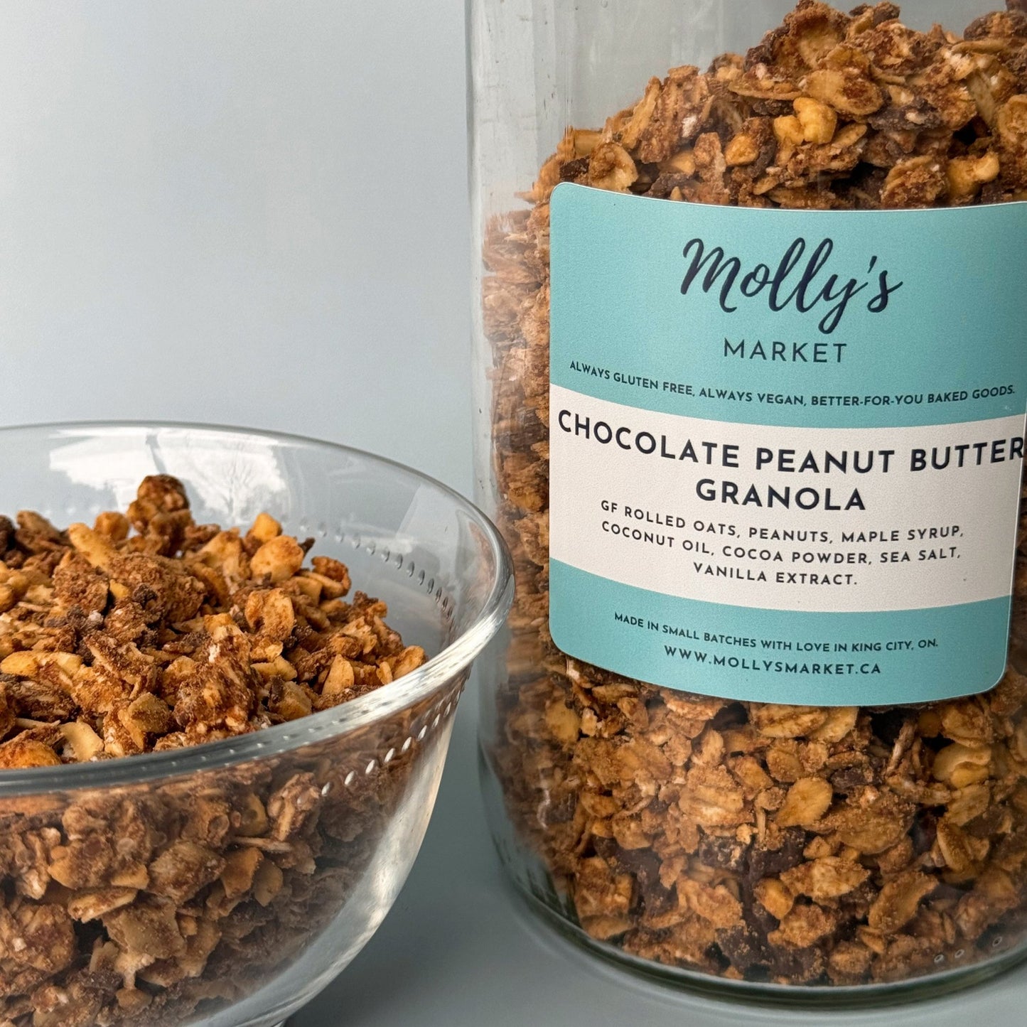 Molly's Chocolate Peanut Butter Granola