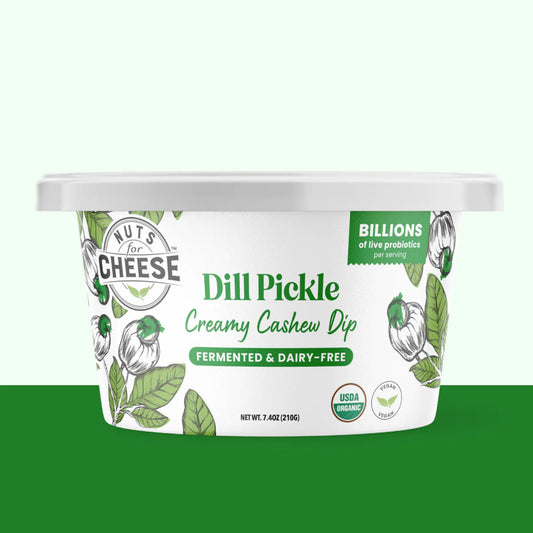 Nuts for Cheese Dill Pickle Cashew Dip