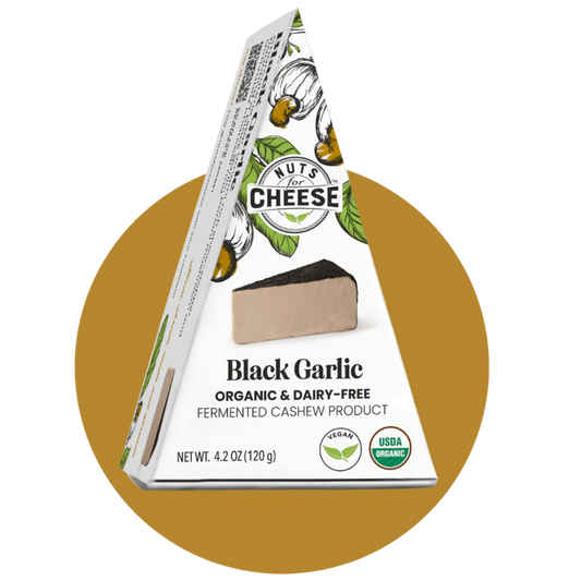 Nuts For Cheese Black Garlic Cheese