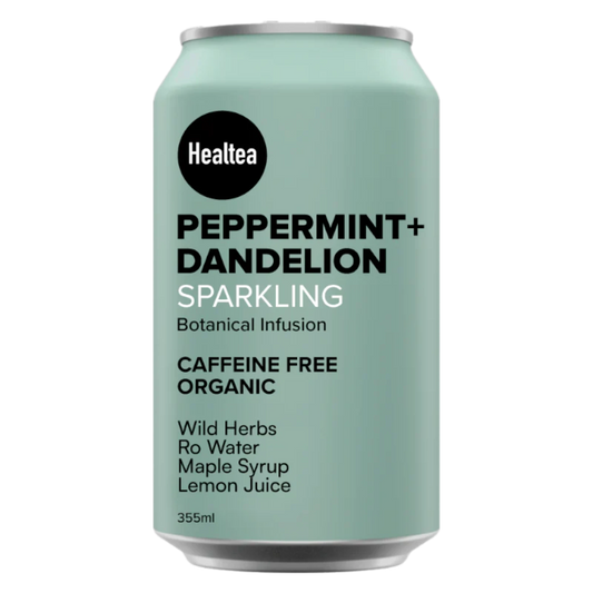 HealTea Peppermint Dandelion Sparkling Water