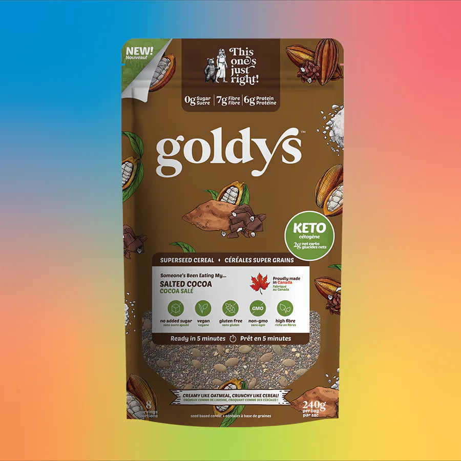 Goldy's Salted Cocoa Superseed Cereal