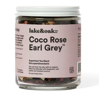 Lake & Oak Coco Rose Earl Grey Tea