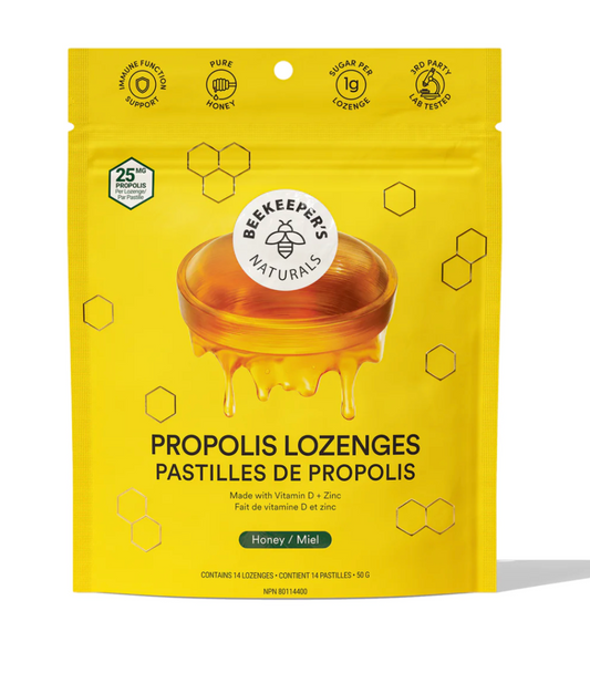 Beekeeper's Naturals Honey Propolis Lozenges