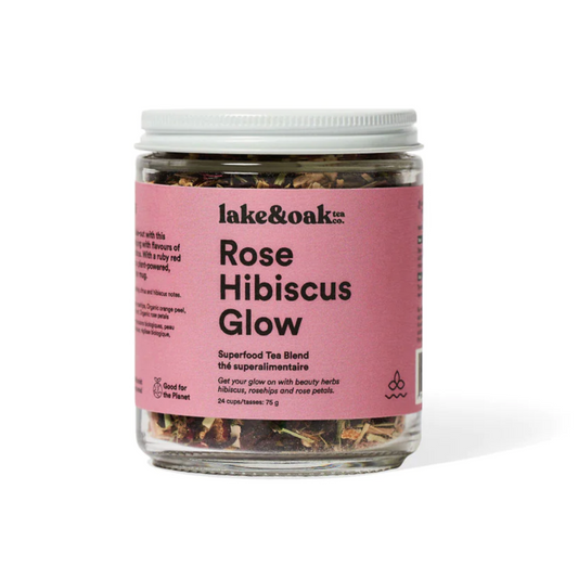 Lake & Oak Rose Hibiscus Glow Tea