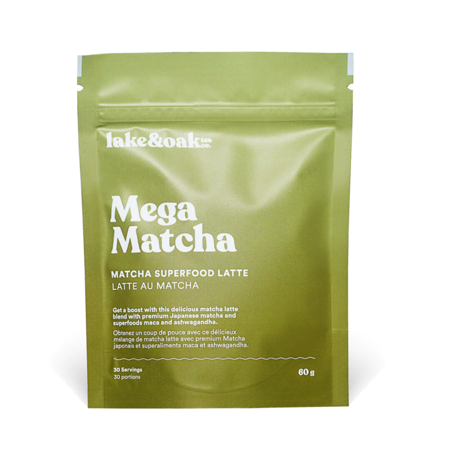 Lake & Oak Mega Matcha Latte