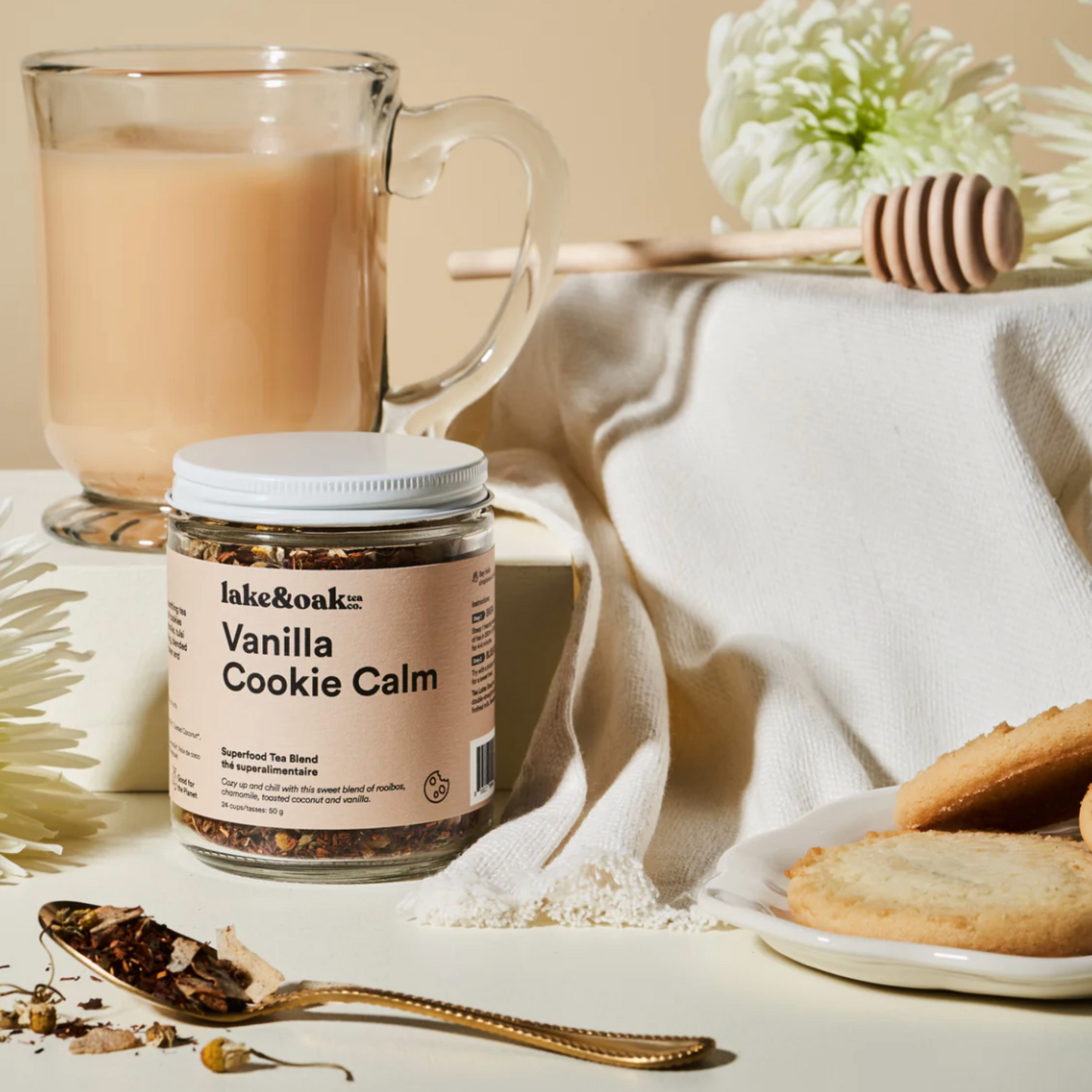 Lake & Oak Vanilla Cookie Calm Tea