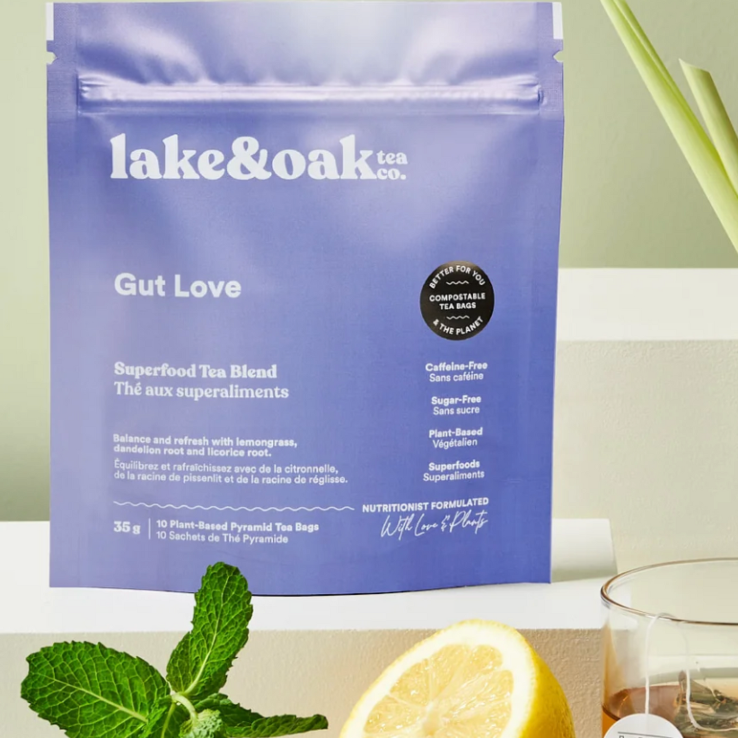 Lake & Oak Gut Love Tea