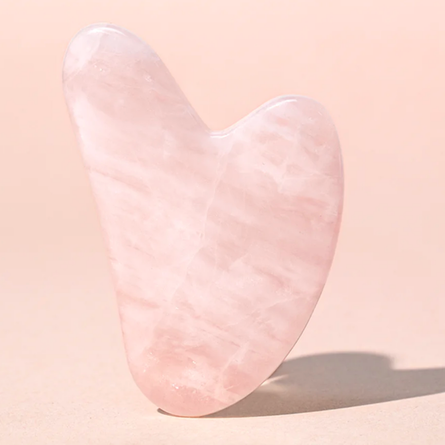 Midnight Paloma Rose Quartz Gua Sha Facial Sculpting Tool