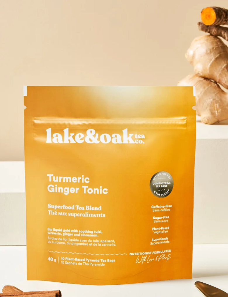 Lake & Oak Turmeric Ginger Tonic Tea