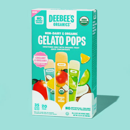 DeeBee's Organics Gelato Pops