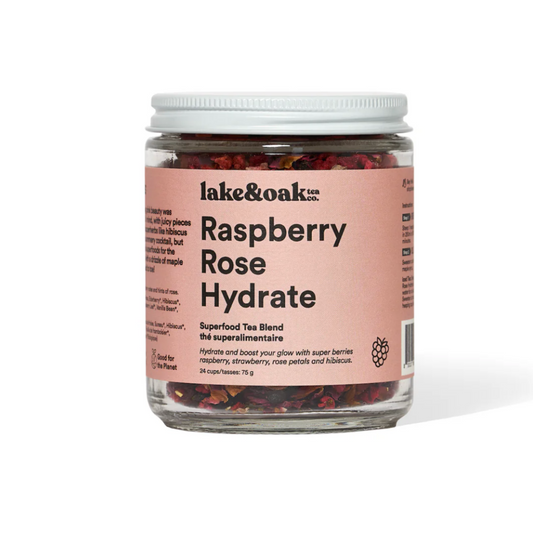 Lake & Oak Raspberry Rose Hydrate Tea