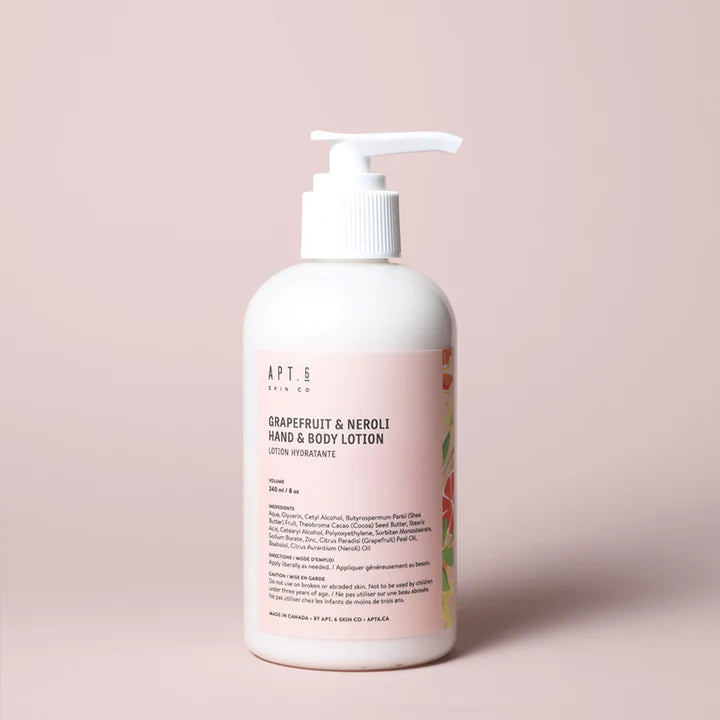 Apt. 6 Skin Co Grapefruit Neroli Hand & Body Lotion