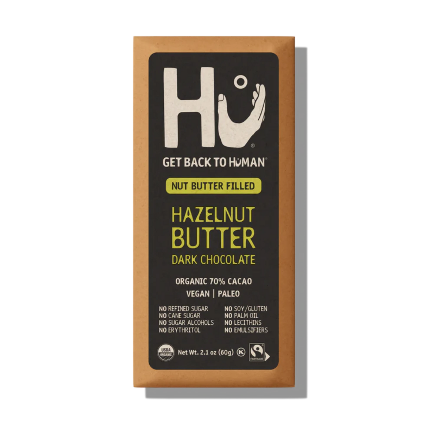 Hu Kitchen Hazelnut Butter Dark Chocolate Bar