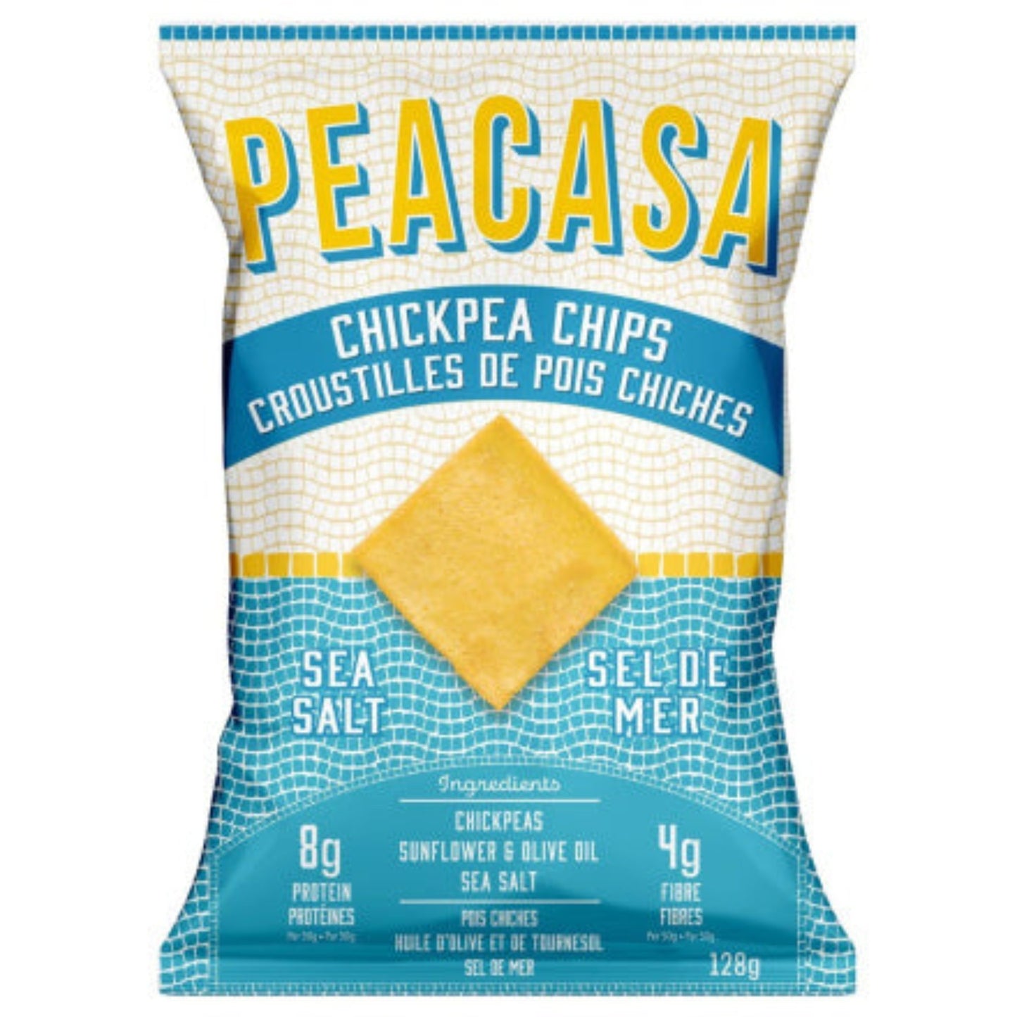 Peacasa Sea Salt Chickpea Chips